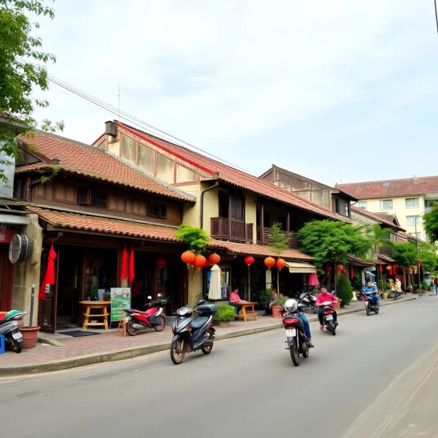 Hội An city view